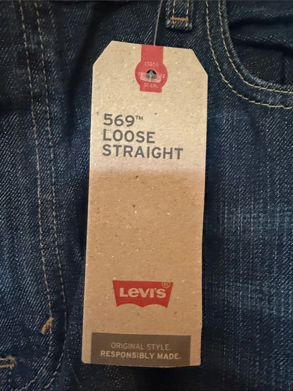 Levi's Men's Indigo Straight Leg Jeans